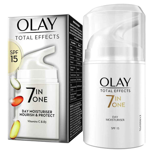 Olay Total Effects Age Defying Moisturiser, 2 X 50Ml - Nonynana