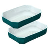 Buy now from NonynanaEssential  Pyrex Colour'S 3.2L Glass Dish, Set of 2 in Blue Pyrex