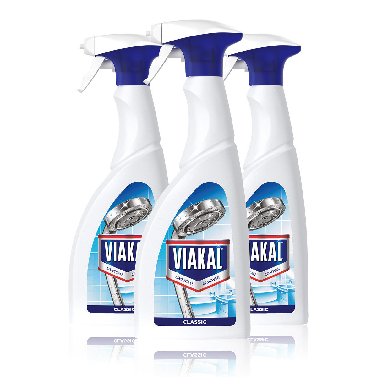 Buy now from NonynanaEssential  Viakal Limescale Removal Spray, 3 X 750Ml Viakal