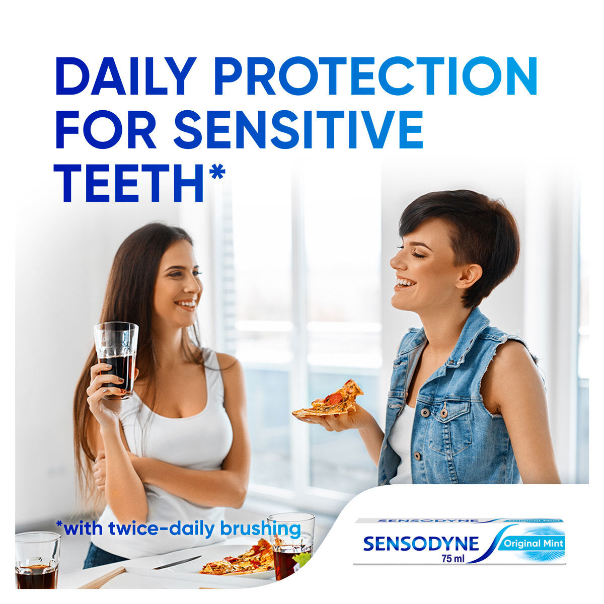 Buy now from NonynanaEssential  Sensodyne Daily Care Toothpaste, 6 X 75Ml Sensodyne