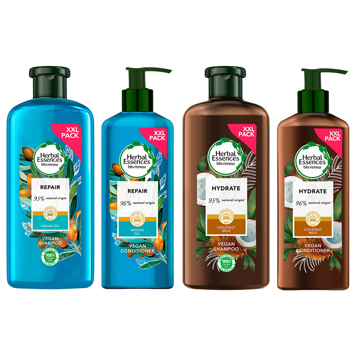 Buy now from NonynanaEssential  Herbal Essences Bio Renew Shampoo 680Ml and Conditioner, 465Ml in 2 Options Herbal Essences