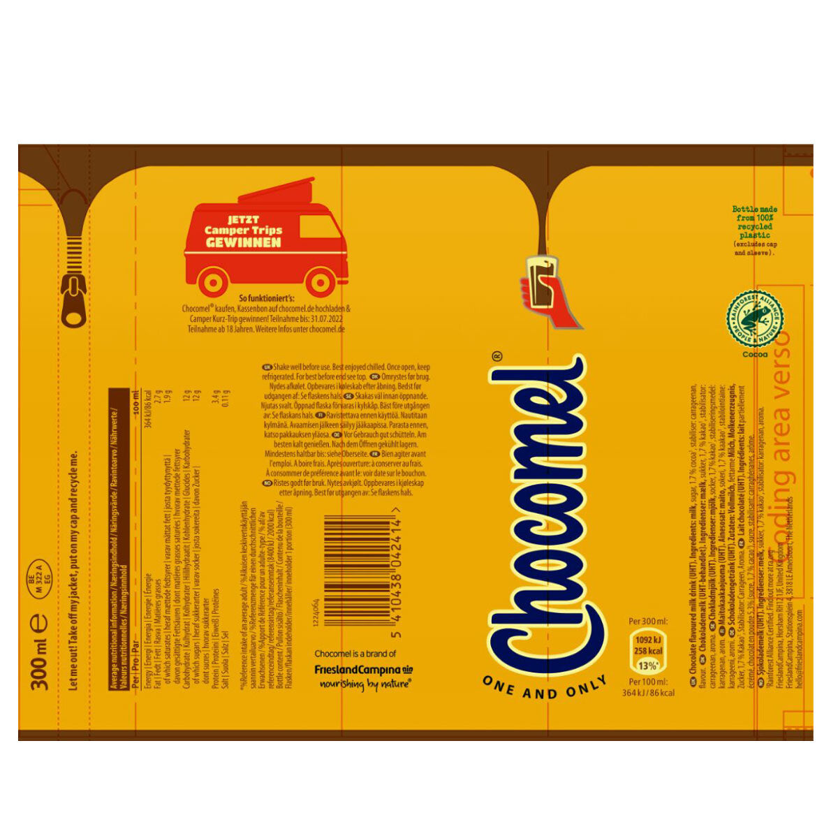 Buy now from NonynanaEssential  Chocomel Chocolate Milk Drink, 12 X 300Ml Chocomel