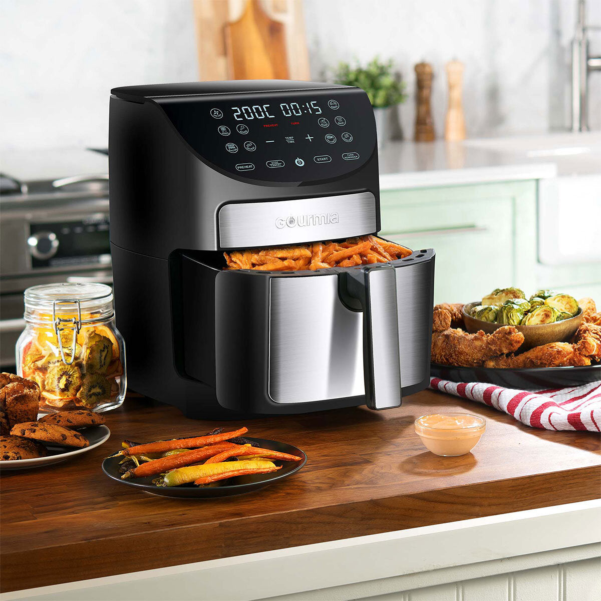 Buy now from NonynanaEssential  Gourmia 6.7L Digital Air Fryer Gourmia