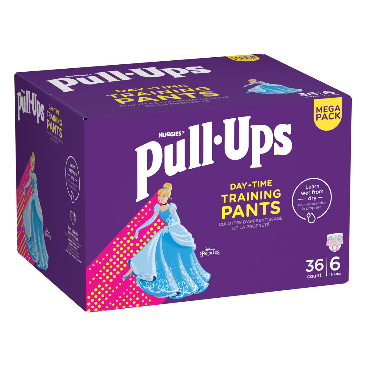 Buy now from NonynanaEssential  Huggies Pull-Ups Day Time Girl Training Pants Size 6, 36 Pack Huggies